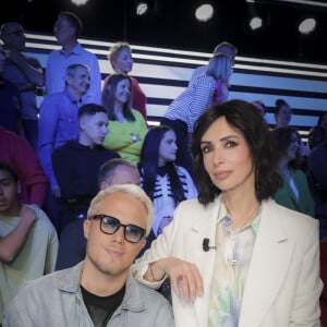 Exclusif - Guillaume Genton, Géraldine Maillet - Enregistrement de l'émission "TPMP (Touche Pas à Mon Poste)", présentée par C.Hanouna et diffusée en direct sur C8 le 24 avril 2023 © Jack Tribeca / Bestimage 