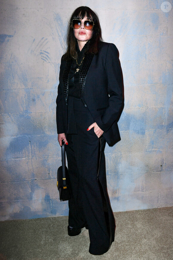 Isabelle Adjani - Front Row du défilé Lanvin Collection Femme Prêt-à-porter Printemps/Eté 2023 lors de la Fashion Week de Paris (PFW), le 3 octobre 2022. © Veeren-Clovis/Bestimage