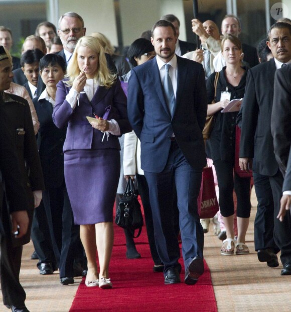 Haakon et Mette-Marit de Norvège sont en visite diplomatique en Malaisie du 7 au 10 mars 2010.