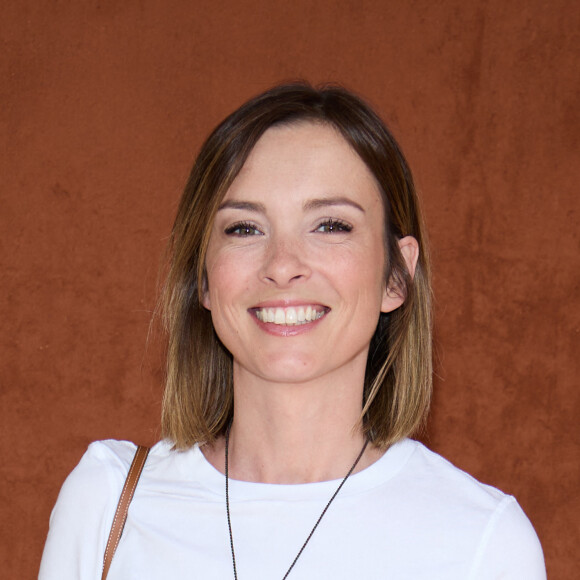 Isabelle Ithurburu au Village Roland Garros lors des Internationaux de France de tennis de Roland Garros 2023, à Paris, France, le 30 mai 2023.