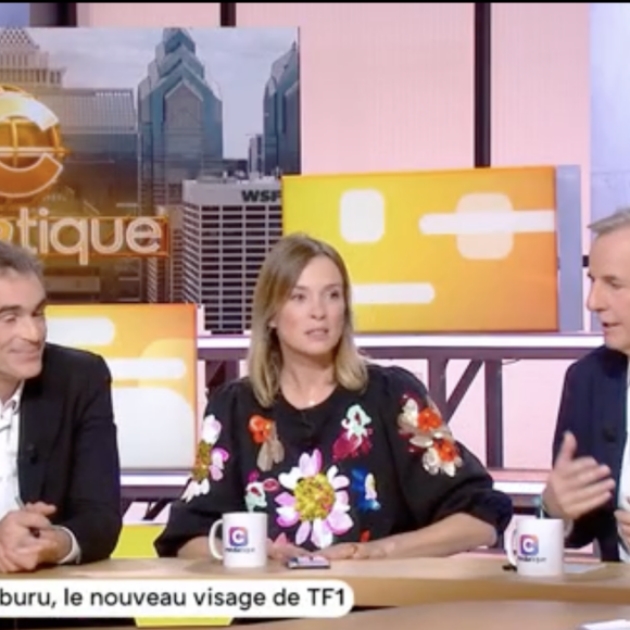Mélanie Taravant reçoit Isabelle Ithurburu dans C Médiatique sur France 5, dimanche 22 octobre.