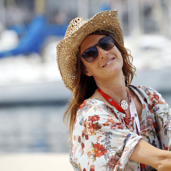 Mariage - Eve Angeli s'est mariée en mai - Eve Angeli à Monaco en marge des essais libres du Grand Prix de Formule 1 le 24 mai 2018 © Jean François Ottonello / Nice Matin / Bestimage  