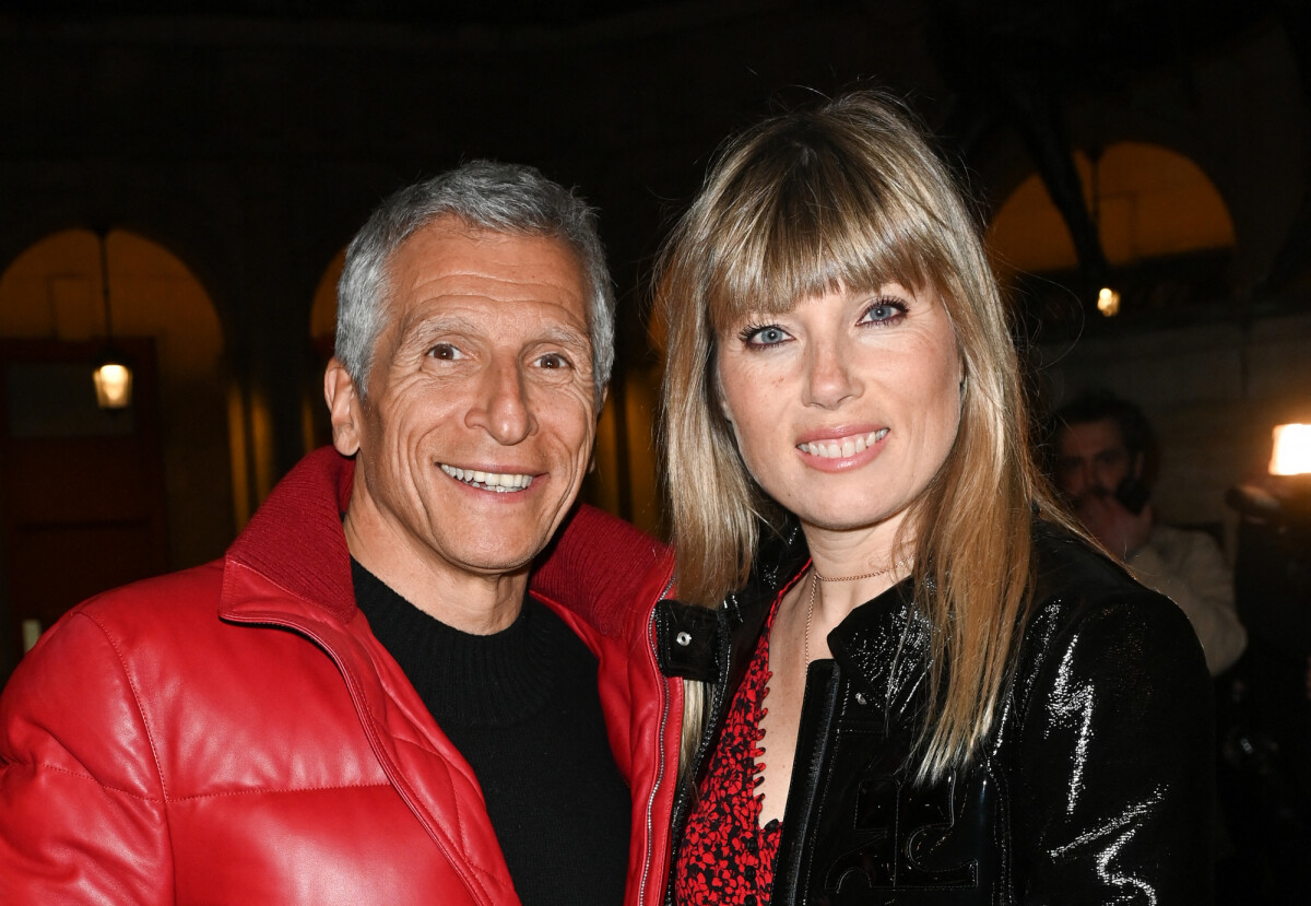 Photo Exclusif Nagui avec sa femme Mélanie Page Cérémonie de