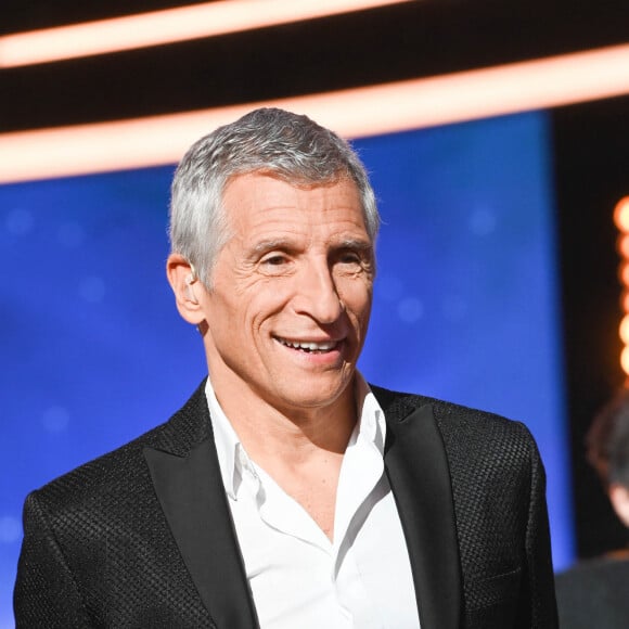 Nagui - Les personnalités se mobilisent lors de la 36ème édition du Téléthon sur le plateau de France 2, avec pour parrain K.Adams, le 3 décembre 2022. © Coadic GUIREC / Bestimage