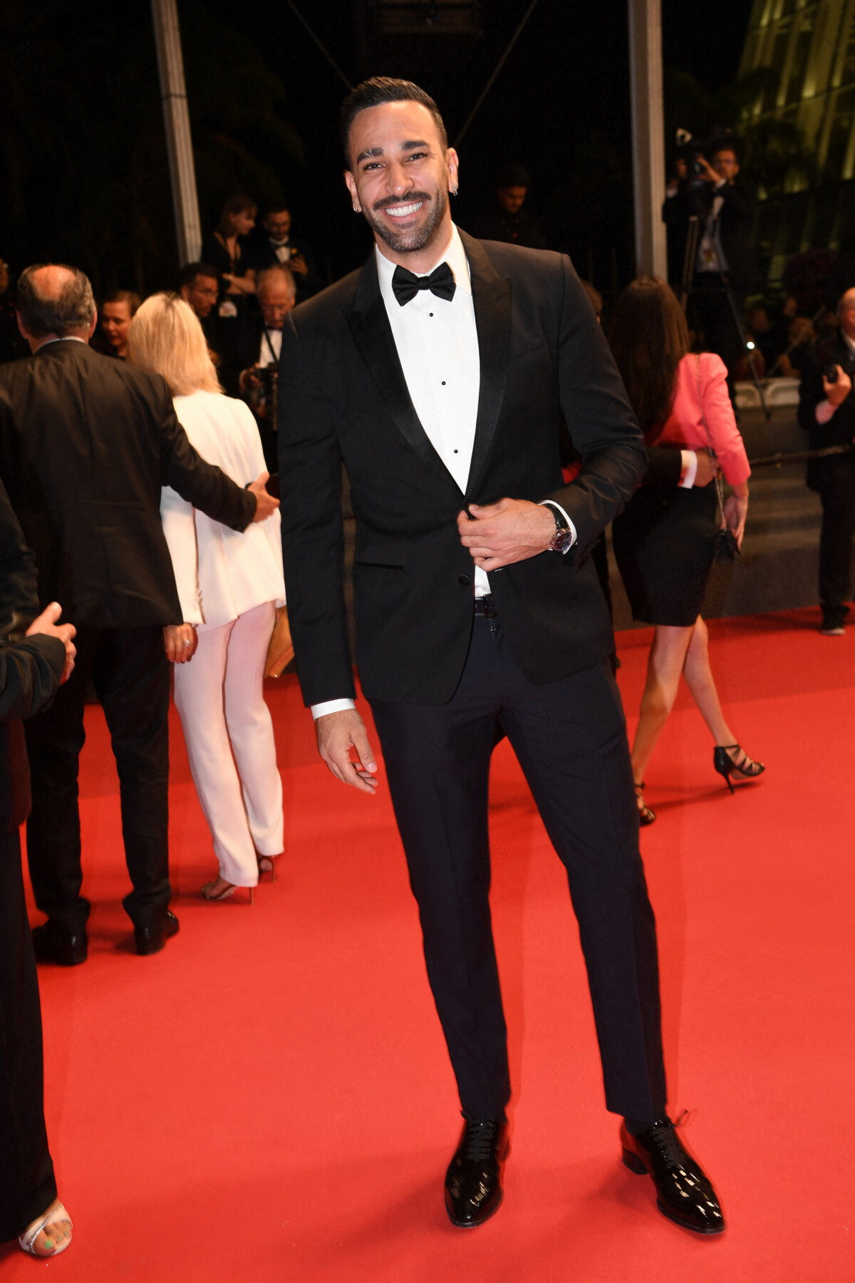 Rachid Rami Photo : Adil Rami - Montée des marches du film