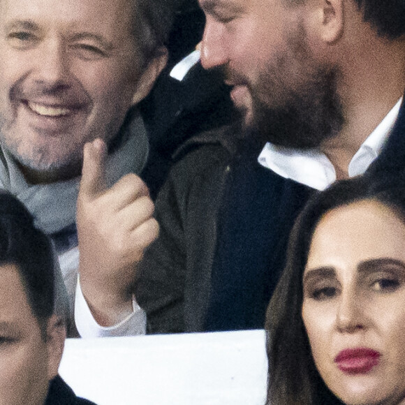 Le prince Frederik de Danemark - Personnalités à la finale de la coupe du monde de rugby Afrique du Sud / Nouvelle Zélande (12 - 11) au stade de France à Saint-Denis le 28 octobre 2023.  Celebs at the Rugby World Cup Final South Africa / New Zealand (12 - 11) at the Stade de France in Saint-Denis on 28 October 2023. 