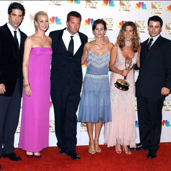 Jennifer Aniston, Courteney Cox, Lisa Kudrow, Matt LeBlanc, Matthew Perry et David Schwimmer en 2002