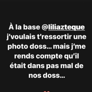 Léa François dévoile de nouvelles photos souvenirs de Marwan Berreni à l'occasion de l'anniversaire de son ex-compagne, Coline D'inca. Instagram