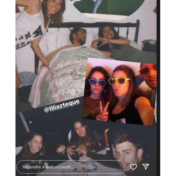 Un cliché révèle même Marwan en plein sommeil, tandis que Léa et Coline prennent tranquillement la pose. Bref, de bons moments immortalisés qui ne font que regretter davantage l'acteur tant aimé.
Léa François dévoile de nouvelles photos souvenirs de Marwan Berreni à l'occasion de l'anniversaire de son ex-compagne, Coline D'inca. Instagram