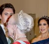 Le fils de la reine Margrethe se serait bien passé de ce genre de ragots
Le prince Frederik et la reine Margrethe - 18e anniversaire du prince Christian. Le 15 octobre 2023.