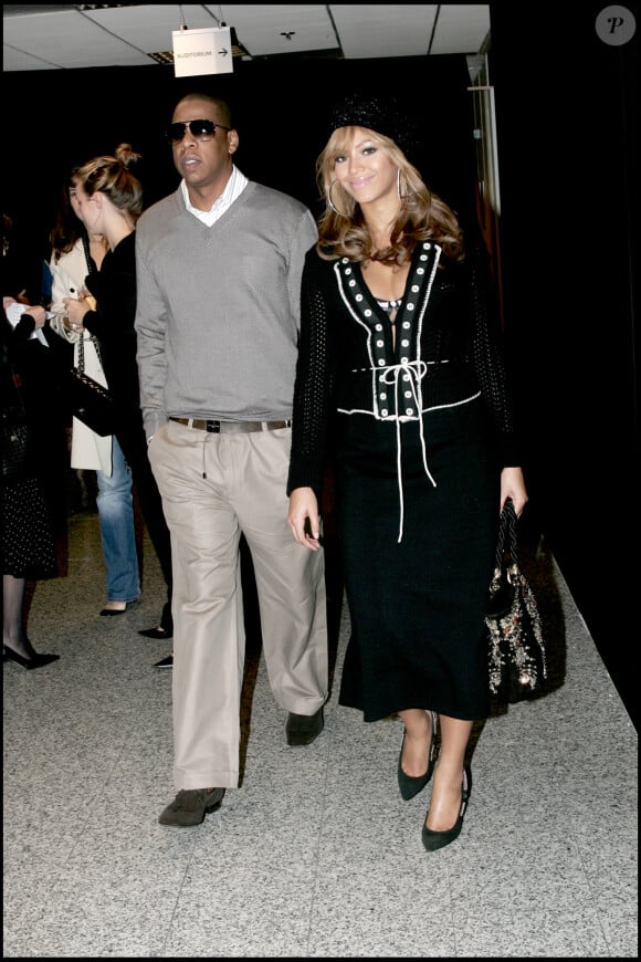 Beyoncé et Jay-Z à Paris en 2006.