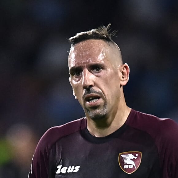 Franck Ribery (joueur de Salernitana) lors du match de Football du Calcio Serie A (Italie), Salernitana - AS Rome (0-1) à Salernitana, Italie le 14 Août 2022 © Image Sport / Panoramic / Bestimage