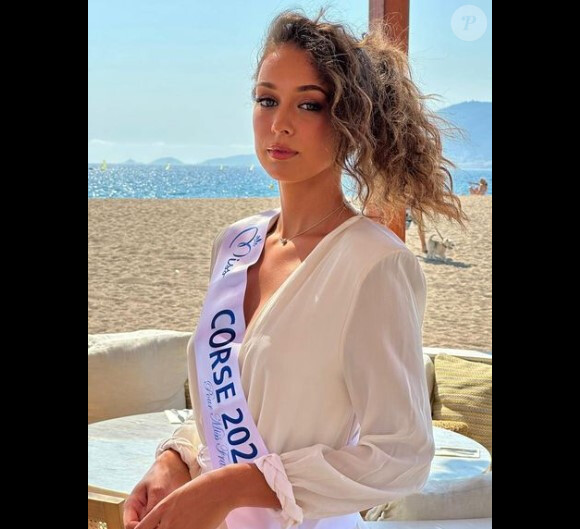 Sandra Bak représente la Corse au concours Miss France 2024. Instagram. Le 17 août 2023.