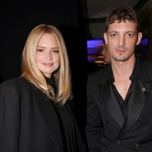 Exclusif - Virginie Efira et son compagnon Niels Schneider - Dîner de l'association AEM (Un Avenir pour les Enfants du Monde), au profit des enfants du Rwanda par Babeth Djian au pavillon Ledoyen à Paris. Le 23 mars 2023 © Bertrand Rindoff Petroff-Olivier Borde / Bestimage 