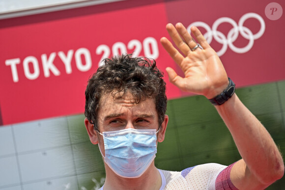 Geraint Thomas - Jeux Olympiques de Tokyo 2020 - Cyclisme: Finale course sur route Hommes. Tokyo, le 24 juillet 2021.