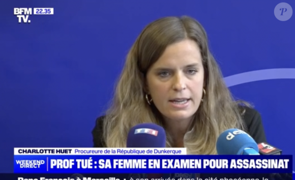 Patrice Charlemagne, retrouvé mort poignardé à Dunkerque : la procureur de la République Charlotte Huet a tenu une conférence de presse après les aveux de sa femme Justine Jotham