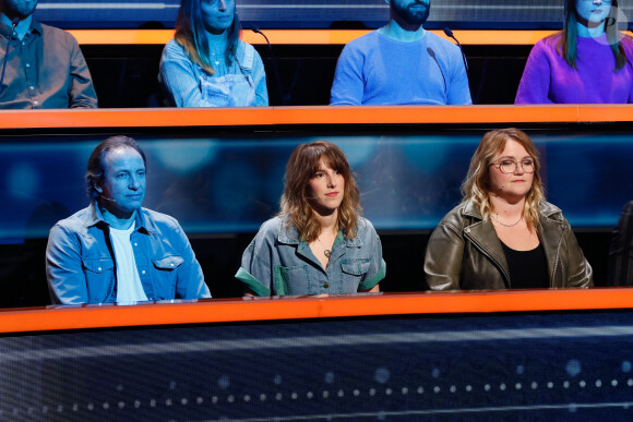 Exclusif - Philippe Candeloro, Léa François, Lola Dubini - Enregistrement de l'émission "100% Logique", présentée par C.Féraud et diffusée le 18 novembre sur France 2 © Christophe Clovis / Bestimage 