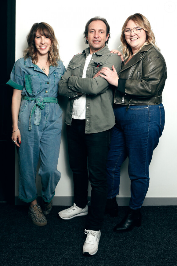 Exclusif - Léa François, Philippe Candeloro, Lola Dubini - Backstage - Enregistrement de l'émission "100% Logique", présentée par C.Féraud et diffusée le 18 novembre sur France 2 © Christophe Clovis / Bestimage 