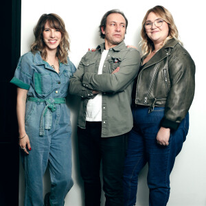 Exclusif - Léa François, Philippe Candeloro, Lola Dubini - Backstage - Enregistrement de l'émission "100% Logique", présentée par C.Féraud et diffusée le 18 novembre sur France 2 © Christophe Clovis / Bestimage 