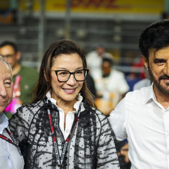 Jean Todt et Michelle Yeoh - People au Grand Prix de Forrmule 1 de Singapour.