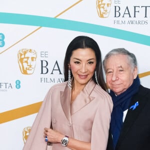 Le Français se trouve actuellement en Chine avec l'actrice malaisienne
 
Michelle Yeoh, Jean Todt au photocall de la 76ème cérémonie des British Academy Film Awards (BAFTA) au Royal Albert Hall à Londres, le 19 février 2023.