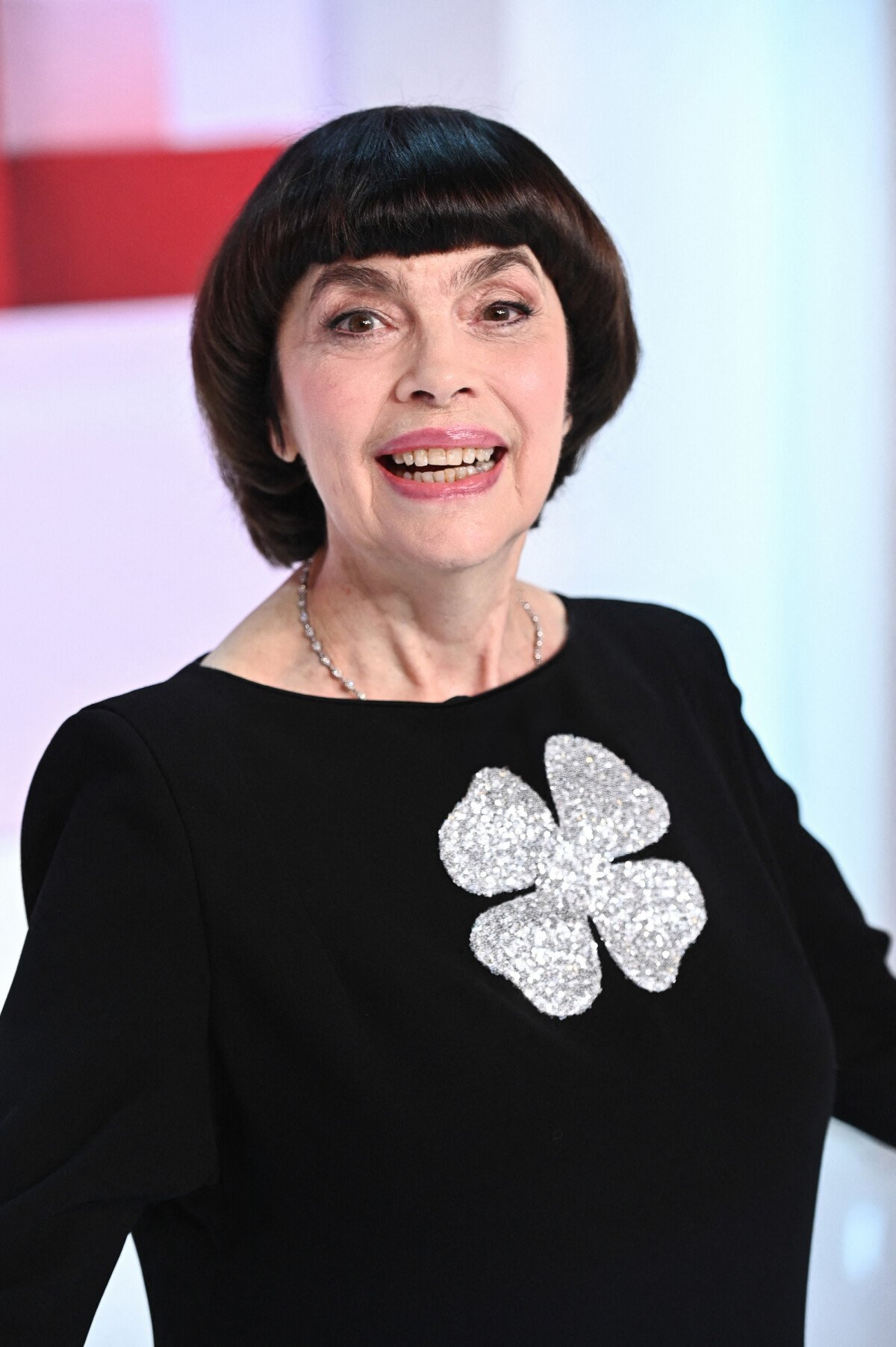 Photo Exclusif Mireille Mathieu Enregistrement de l'émission