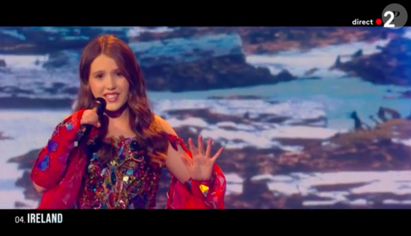 Capture Eurovision Junior diffusée sur France 2