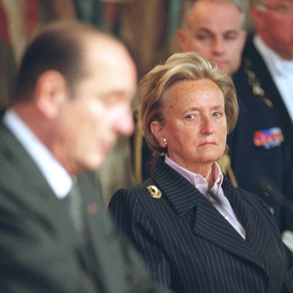 Toute sa vie, Bernadette a eu un objectif : celui de "continuer d'épater" son époux.
Jacques Chirac et Bernadette Chirac à l'Elysée.