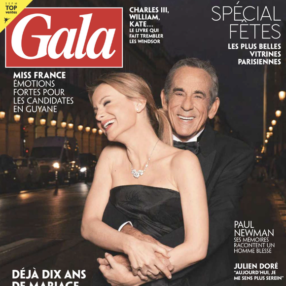 Thierry Ardisson et Audrey Crespo-Mara font la couverture de "Gala"