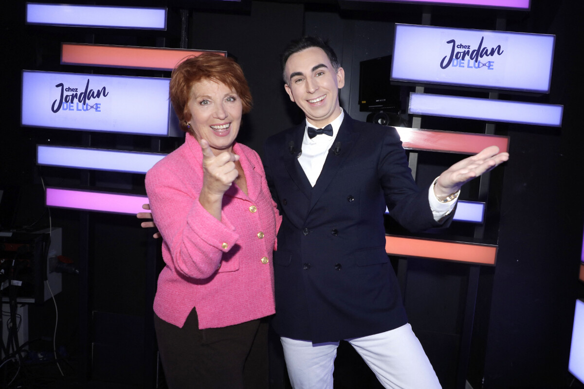 Photo Exclusif Jordan de Luxe reçoit Véronique Genest sur le plateau de son émission 