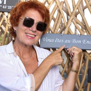 Exclusif - Rendez-vous avec Véronique Genest à l'hôtel Méditerranée de Calvi en Corse, France, le 13 juillet 2023.