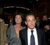 L'ancien président est resté marié 21 ans avec Cécilia
Cécilia Attias et Nicolas Sarkozy - Soirée au Fouquet's le 7 mai 2007