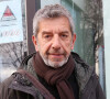 Exclusif - Michel Cymes quitte les studios de Radio France à Paris le 3 janvier 2023. 