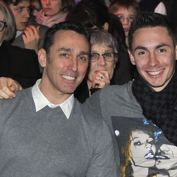 Une belle famille !
Daniel Ducruet et ses fils Michael et Louis a la soiree "New Generation", 2eme Competition de Cirque pour de Jeunes Artistes a Monaco. Le 2 fevrier 2013 