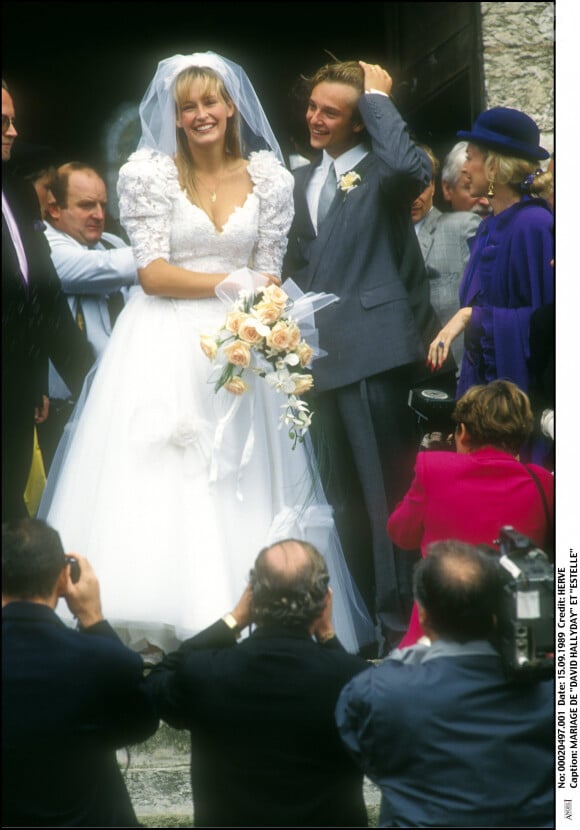 Le mariage d'Estelle Lefébure et David Hallyday s'est déroulé en Normandie
Mariage de David Hallyday et Estelle Lefébure