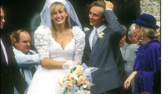 Mariage de David Hallyday et Estelle Lefébure : Johnny Hallyday est parti tôt, une "rupture amoureuse difficile" en cause