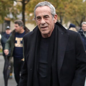 Thierry Ardisson lors d'une marche contre l'antisémitisme à Paris, le 12 novembre 2023 © Stéphane Lemouton / Bestimage 