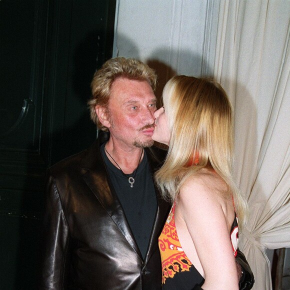 Johnny Hallyday et Laeticia Hallyday.