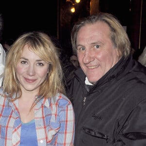 Julie Depardieu hausse le ton
Julie Depardieu et son père Gérard Depardieu - Première du téléfilm "La déraison dans l'histoire".