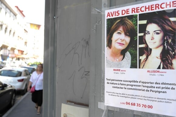 Allison Benitez et sa mère Marie-Josée Benitez ont disparu sans laisser de traces le 14 juillet 2013.
Les recherchent se poursuivent pour retrouver les corps d'Allison et de sa mère Marie-Josée, disparues depuis le 14 juillet 2013.