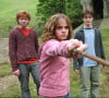 Rappelons qu'elle a formé un trio mythique avec Daniel Radcliffe et Ruper Grint.
Rupert Grint, Emma Watson et Daniel Radcliffe dans "Harry Potter et le prisonnier d'Azkaban". 2004. @Warner Bros/KRT/ABACA.