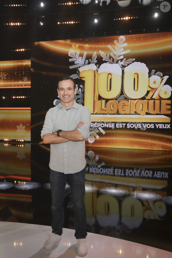 Exclusif - Fabien Olicard - Enregistrement de l'émission "100% Logique", présentée par C.Féraud et diffusée le 23 décembre sur France 2 © Jack Tribeca / Bestimage
