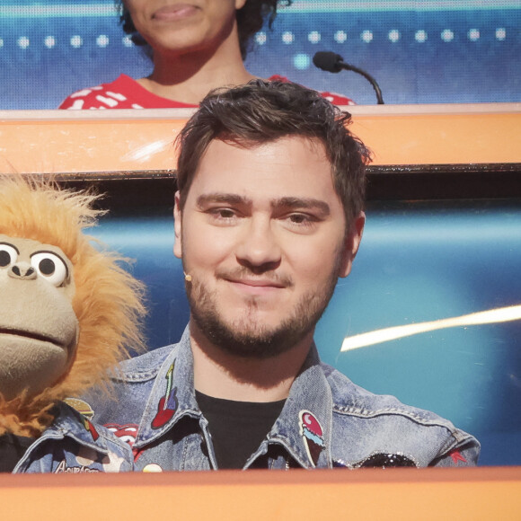 Exclusif - Jeff Panacloc et Jean-Marc - Enregistrement de l'émission "100% Logique", présentée par C.Féraud et diffusée le 23 décembre sur France 2 © Jack Tribeca / Bestimage 