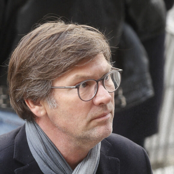 Exclusif - Laurent Romejko - Obsèques de Yvan Zaplatilek à l'église Saint-Roch à Paris le 12 mai 2023. © Christophe Clovis/Bestimage