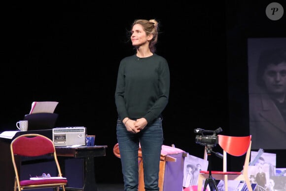 Exclusif - Alice Taglioni - Représentation de la pièce "Vel d'Hiv" au théâtre Antoine dans le cadre de la 6e édition des "Paroles Citoyennes" à Paris. © Bertrand Rindoff / Bestimage