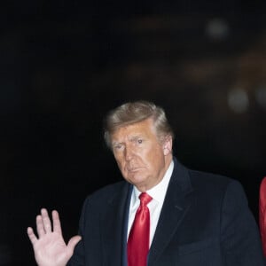 Le président Donald J.Trump et la première dame Melania Trump retournent à la Maison Blanche à Washington, DC le 5 décembre 2020 après avoir assisté à un rassemblement politique en Géorgie. 