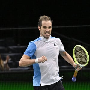 Richard Gasquet - France - Open de tennis Rolex Paris Master à l'Accor Arena à Paris le 30 octobre 2023.