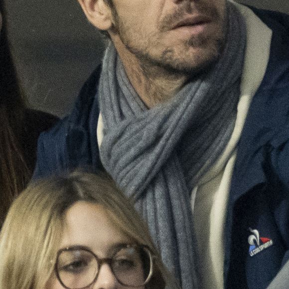 Le tennisman est en couple avec le mannequin depuis plus d'un an
 
Richard Gasquet et sa compagne Clementine dans les tribunes lors de la demi-finale de la Coupe du Monde de Rugby opposant l'Argentine à la Nouvelle Zélande (6 - 44) au Stade de France à Saint-Denis, France, le 20 octobre 2023. © Cyril Moreau/Bestimage