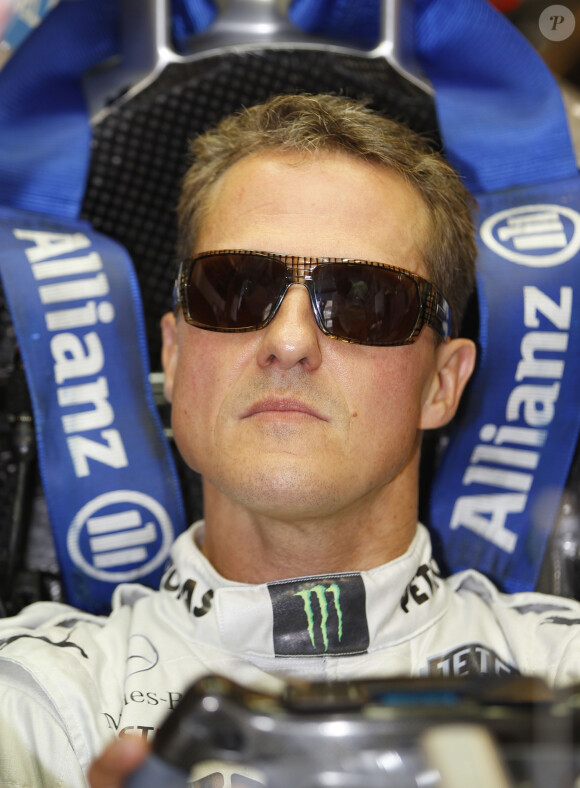 Michael Schumacher - Grand prix de Formule 1 a Abu Dhabi aux Emirats Arabe le 4 Novembre 2012.