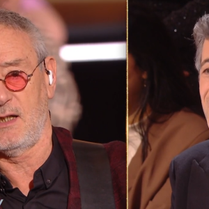 "J'ai trouvé qu'il était à la hauteur mais j'étais surtout super surpris à quel point que Michael chante encore aussi bien, franchement", a lancé le directeur
Michael Jones et Michael Goldman sur le prime de la Star Academy 2023 le 30 décembre 2023.